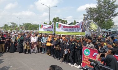 Aliansi Melayu Dumai Gelar Aksi Damai Tolak Relokasi Rempang-Galang
