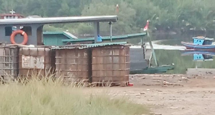 Terduga Pelaku CPO Ilegal di Laut Dumai Ibarat "Siluman", Ada Aksi Namun Tidak Ditemukan Kapolres