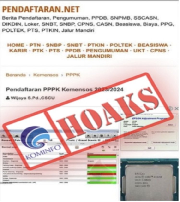 Waspada Situs Palsu Pendaftaran PPPK Kemensos