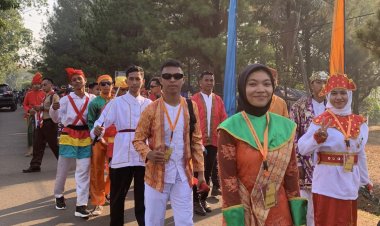 Siswa SMK Negeri 1 Sanana Menjadi Perwakilan Dari Kodim 1510 Sula Ikuti Kegiatan Perkemahan Bakti Saka Wira Kartika 2023