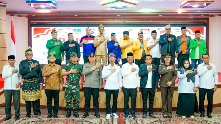 Deklarasi Damai Pemilu Tahun 2024, Bupati Ajak Ciptakan Stabilitas yang Aman