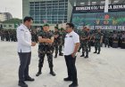 Bawaslu Riau Ikut Apel Pengamanan Pemilu: Danrem 031 Wirabima Tekankan Pencegahan dan Tindakan Humanis