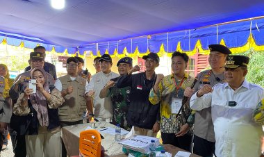 Ketua Bawaslu Riau Meninjau Langsung ke TPS, Guna Memastikan Kelancaran Pemungutan Suara