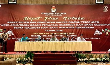 DPT Pemilihan Serentak 2024 Pekanbaru 791.034