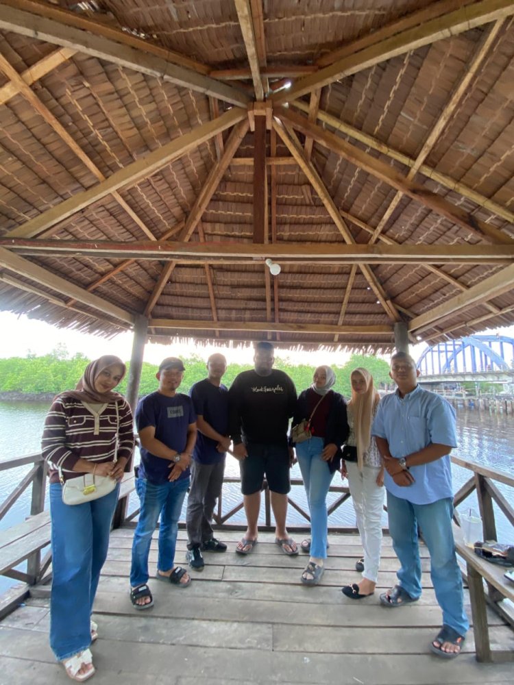 EO Mutiara Indonesia Bengkalis Bersama PJ Kades Bantan Tengah Komitmen Kembangkan Ekowisata Mangrove Sungai Liung