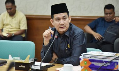 Upaya tingkatkan PAD Bengkalis, Komisi III DPRD Bengkalis di ketuai Yung Sanusi Rapat bersama DPRD Riau
