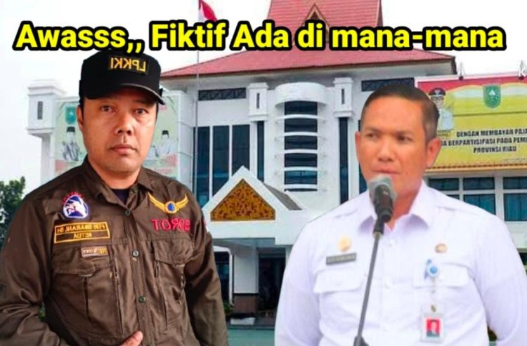 Lembaga Masyarakat “Cium Aroma Fiktif” Realisasi Anggaran Bapenda Pekanbaru Tahun 2023