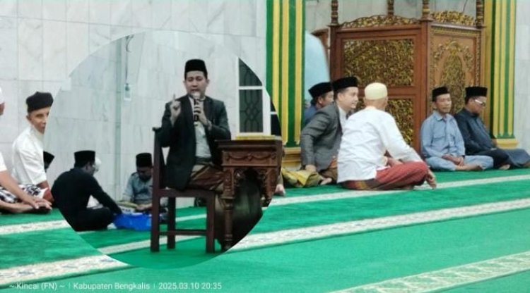Ustadz Yung Sanusi Tausiah Singkat Ramadhan 1446H, : Hilangkan Sombong dan Merasa Hebat Sendiri