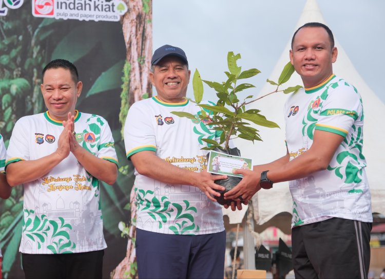 Bupati Siak Lepas Peserta Karhutla Fun Run, Ajak Warga Lestarikan Hutan