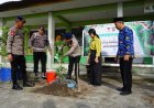 Gegana Satuan Brimob Polda Riau Laksanakan Green Policing dan Sambang Edukasi ke Sekolah