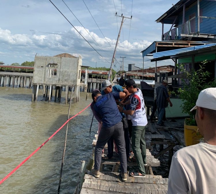 Bupati Rokan Hilir Instruksikan Dinas PUTR Bersinergi Dengan Masyarakat Perbaikan Jalan Kuning Jalil Panipahan
