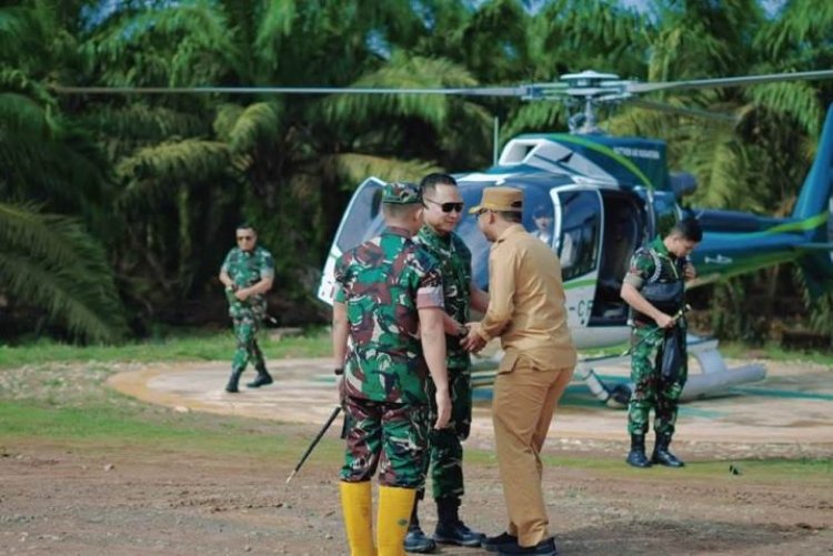 Wabup Rokan Hilir Ucapkan Terima kasih Atas Perhatian Pangdam I BB dan Danrem ke Riau