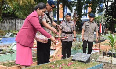 Warisan Semangat Pahlawan, Brimob Riau Teguhkan Pengabdian di HUT ke-80