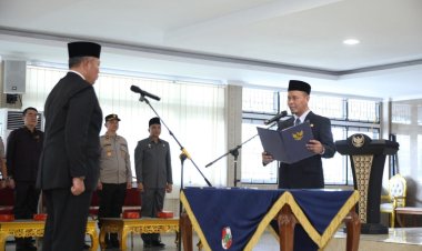 Pelantikan Pj Sekdako Pekanbaru, Agung Nugroho Tekankan Pelayanan dan Integritas