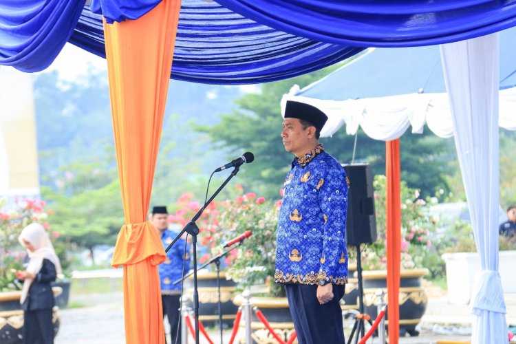 Peringati HUT Korpri ke-54, Wawako Markarius Dorong ASN Berintegritas dan Adaptif Digital