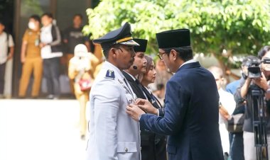 Hari ke-5 Bulan Suci Ramadhan, Rico Waas Lantik 213 Pejabat di Balai Kota Medan