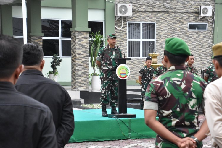 Danrem 031/WB Ingatkan Prajurit: Libur Boleh, Kewaspadaan Jangan Kendor