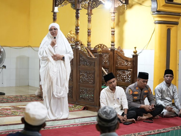 Safari Ramadan Penuh Kepedulian, Pemkab Siak–Baznas Bantu Mustahik di Rempak
